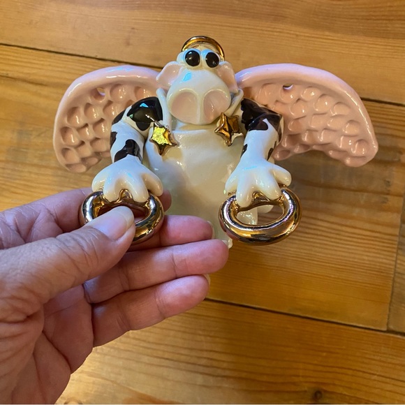 💰3 for $20 - Ceramic Wall Tooth Brush Cow Holder - Picture 5 of 8